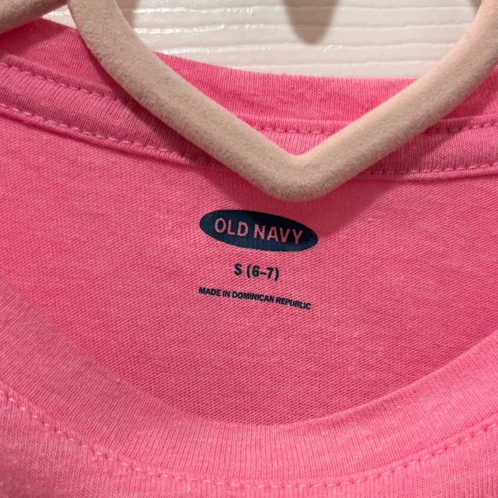 Old navy unicorn girl shirt, size S 6-7 - Picture 5 of 5